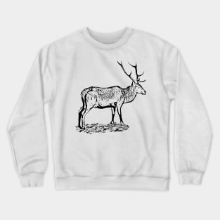 Red deer Crewneck Sweatshirt